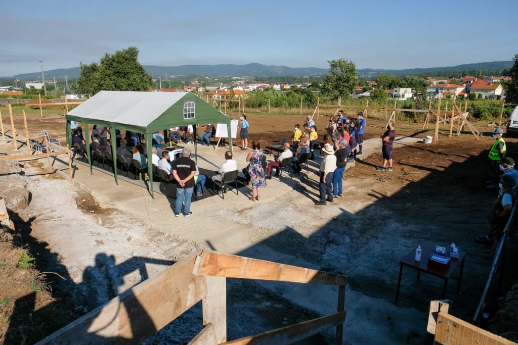São Romão de Neiva colocou primeira pedra do Centro de Convívio da freguesia
