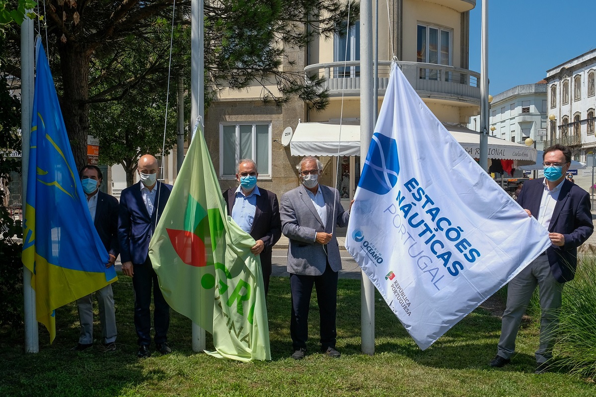 Viana do Castelo hasteou bandeiras que reconhecem política de sustentabilidade do Alto Minho