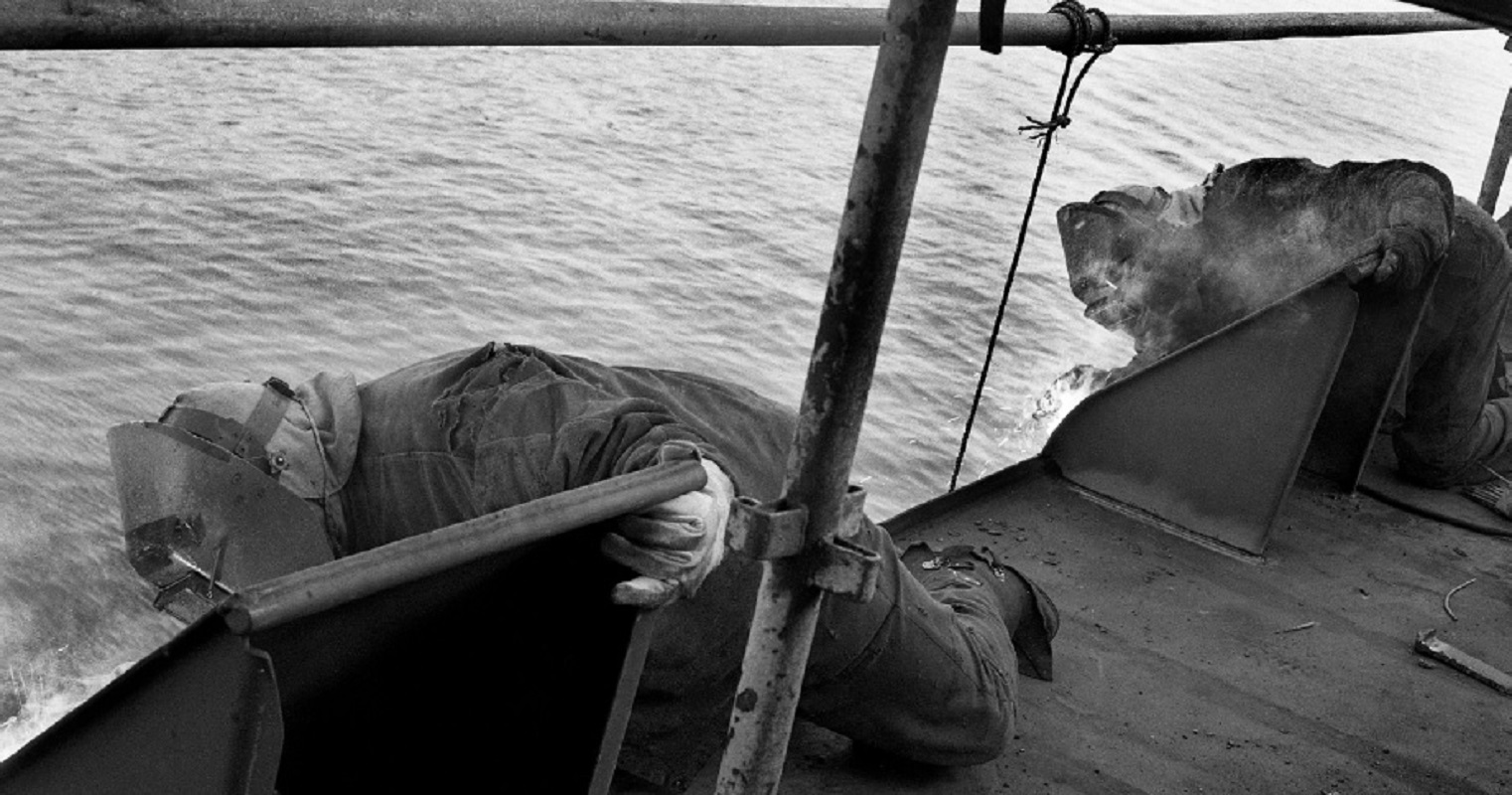 Viana do Castelo: Fotografia de Egídio Santos sobre os ENVC inaugura este sábado Centro de Memória
