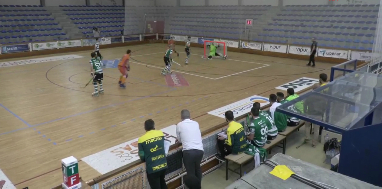 Hóquei em Patins: Juventude de Viana impõe empate ao líder Sporting