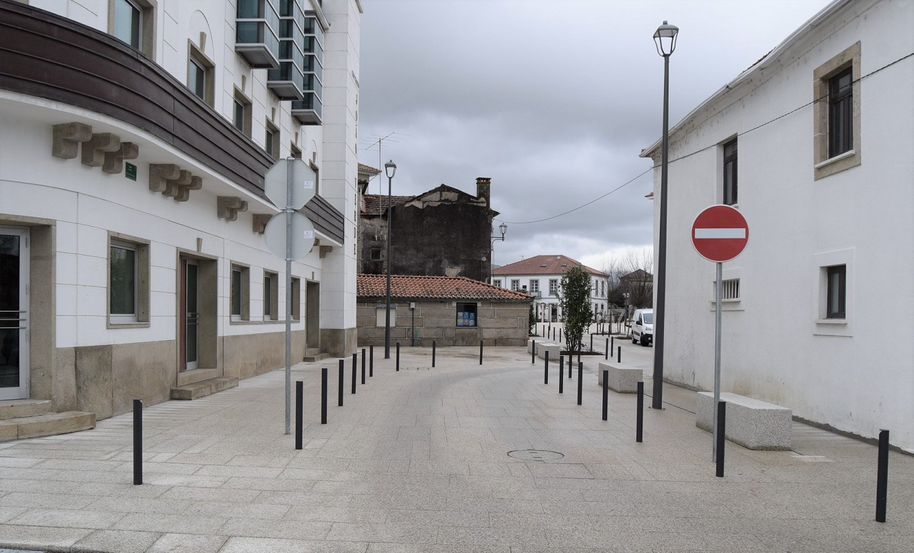 Monção: Concluída mais uma intervenção no centro da vila