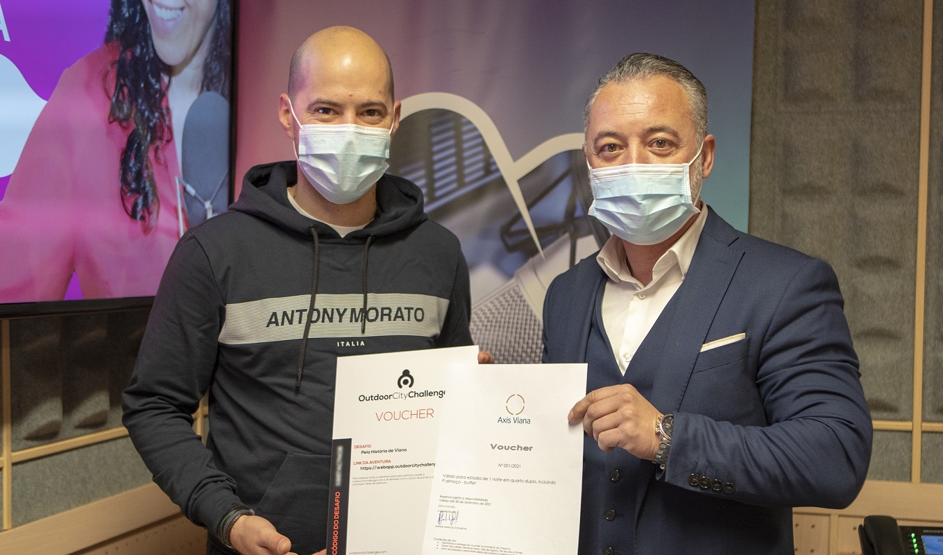 Fábio Mina é o vencedor do passatempo da nova aplicação da Altominho FM