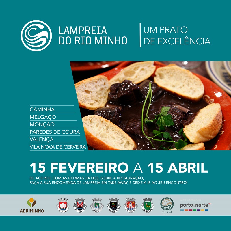 Municípios do Vale do Minho promovem “Lampreia do Rio Minho – Um Prato de Excelência”