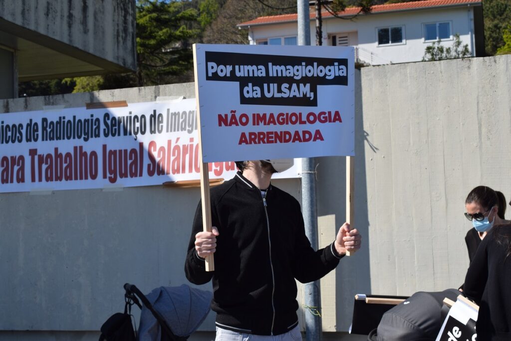 Radiologistas do Alto Minho exigem em vigílias e greve trabalho e melhor salário