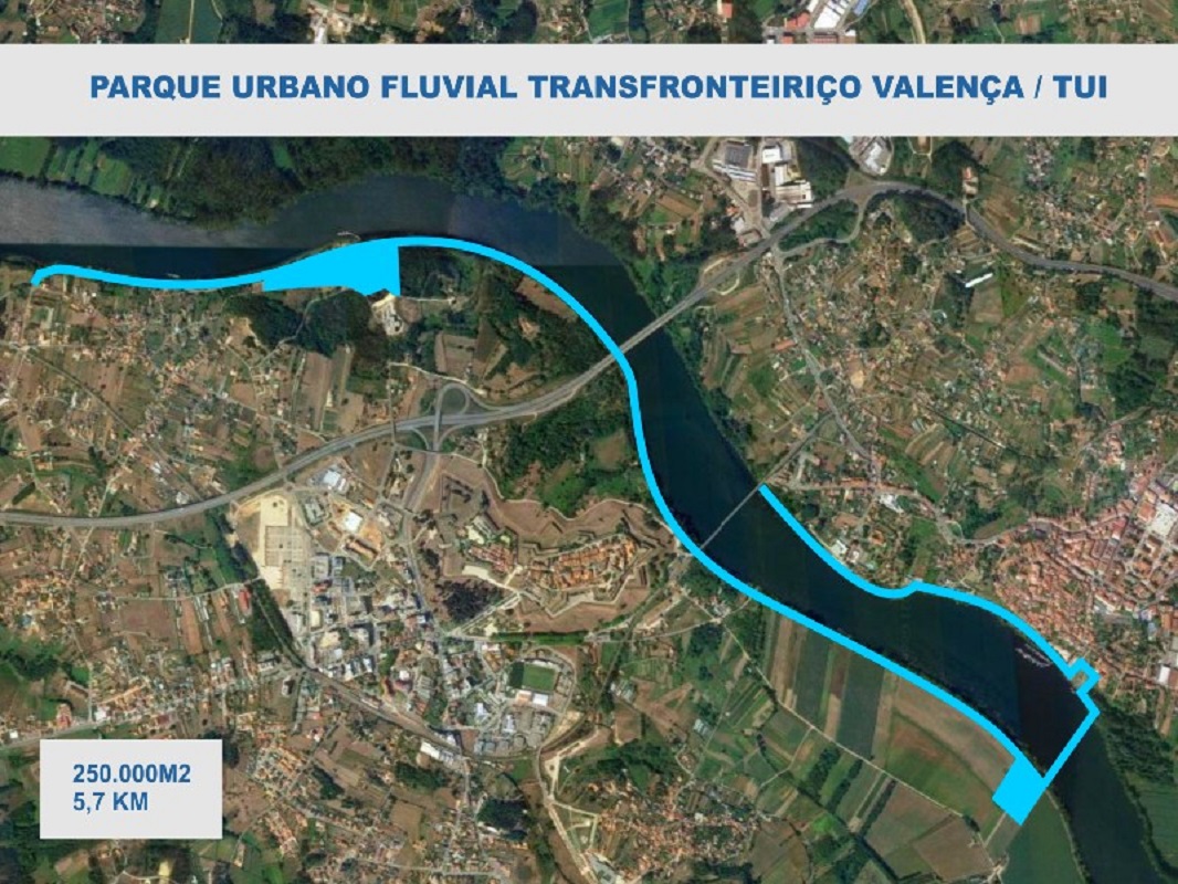 Eurocidade: Valença e Tui vão construir Parque Urbano Fluvial Transfronteiriço
