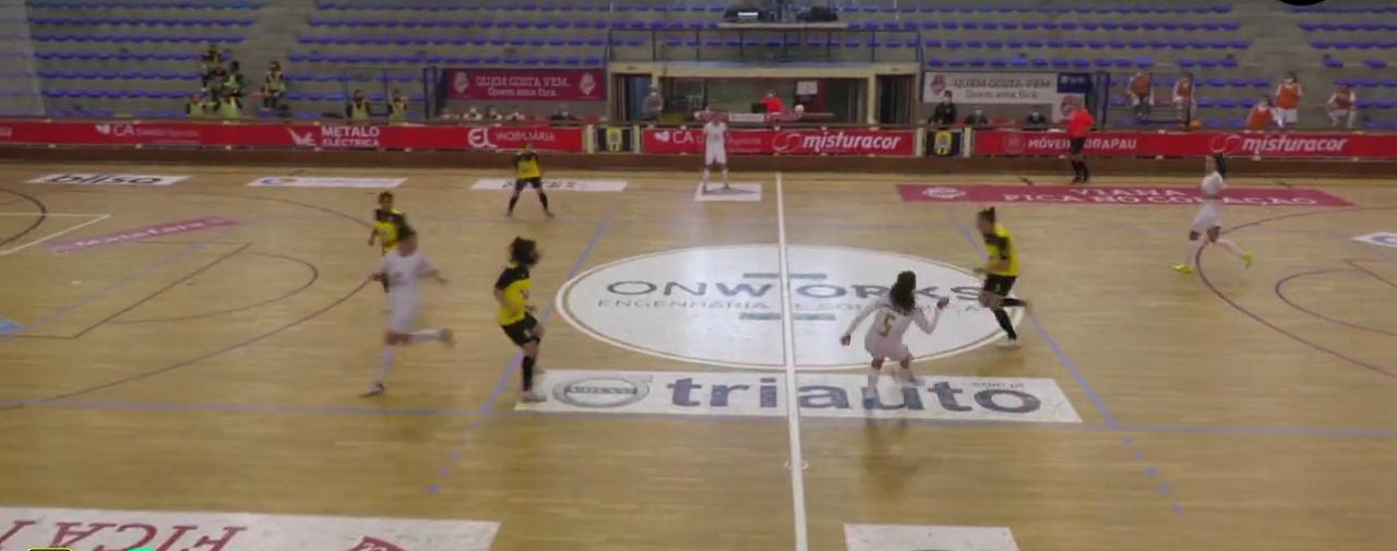 Futsal Feminino: FC Vermoim vence Santa Luzia FC pela margem mínima