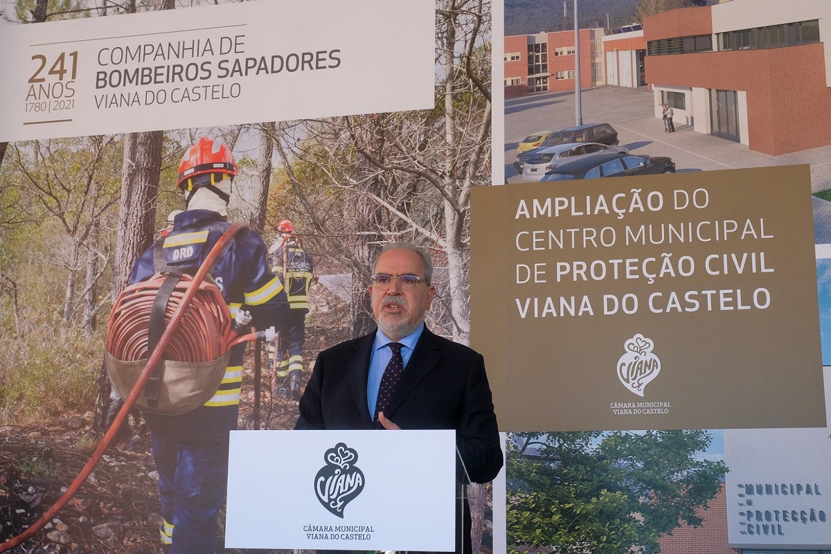 Viana do Castelo: Ampliação do Centro Municipal de Proteção Civil em destaque nos 241 anos dos Bombeiros Sapadores