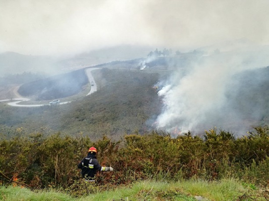 Vila Nova de Cerveira: Ação de fogo controlado abrangeu 12 hectares na Serra da Salgosa