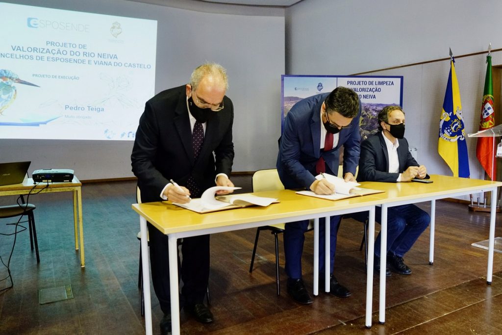 Esposende e Viana do Castelo estabelecem cooperação para limpeza e valorização do Rio Neiva