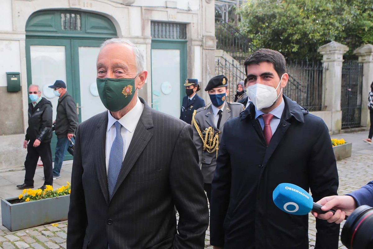Covid-19: Presidente da República defende reposição do uso de máscara na rua