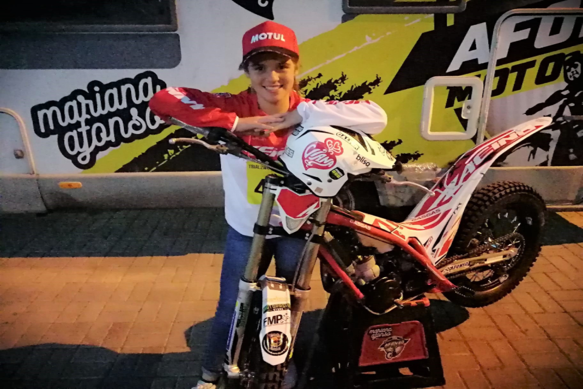 A piloto vianense Mariana Afonso volta a levar as cores de Portugal à Taça do Mundo de Trial