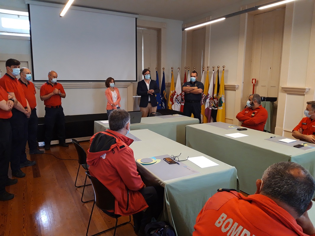 CIM Alto Minho promove ação de capacitação para elementos de comando das corporações de bombeiros