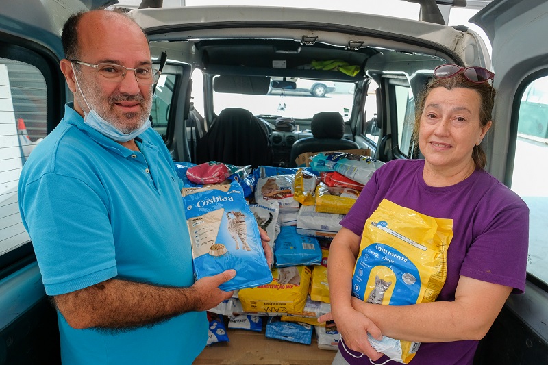Município de Viana do Castelo angaria cerca de mil quilos de alimentos para animais