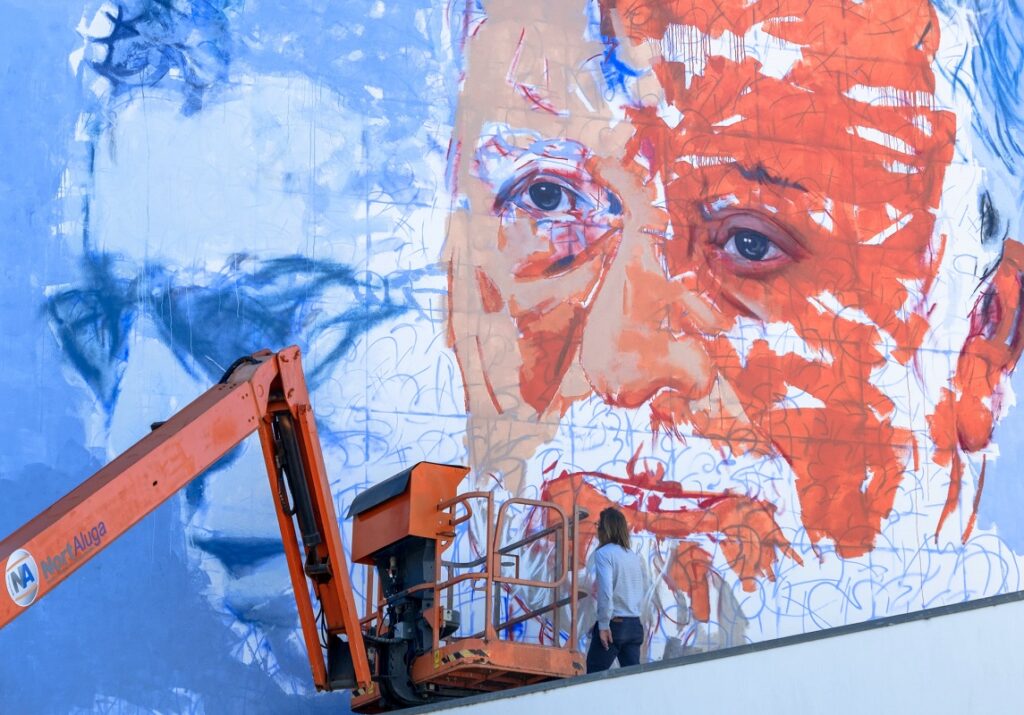 Artista venezuelano com intervenção artística em Vila Nova de Cerveira