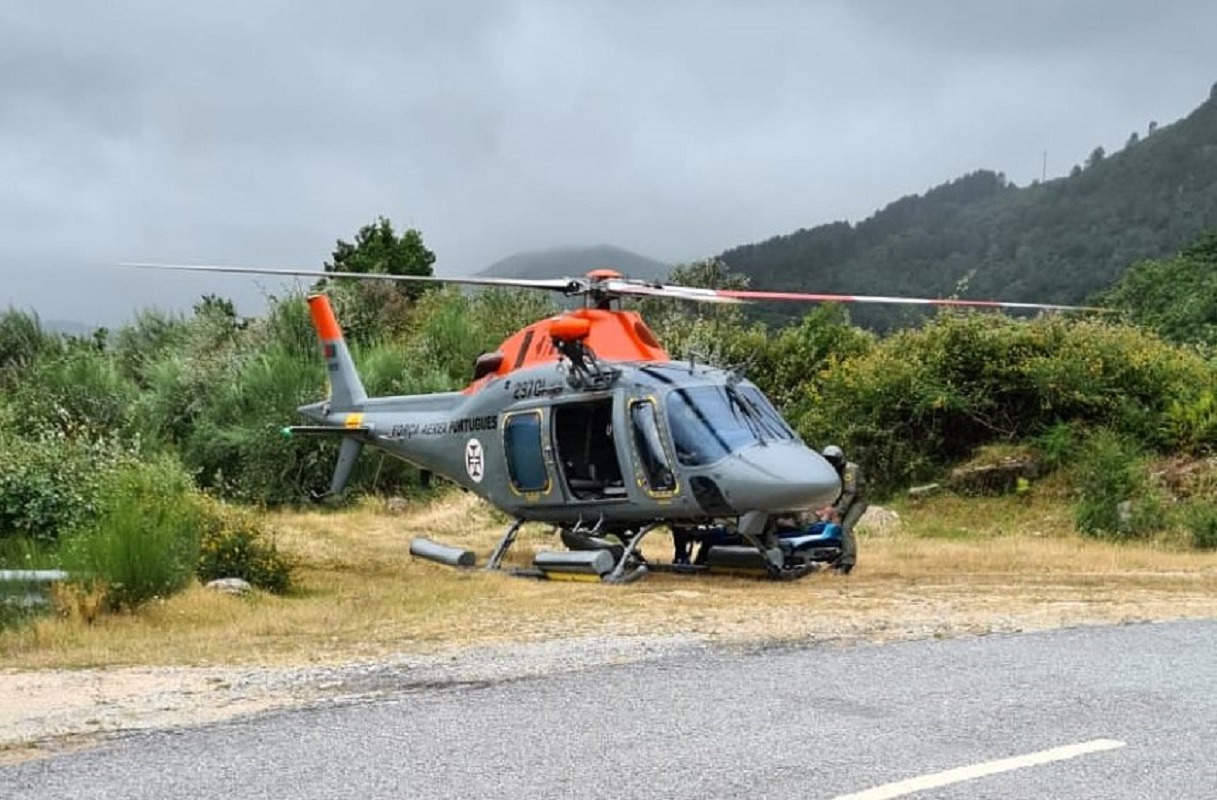 Arcos de Valdevez: Força Aérea chamada para resgate de homem em trilho de difícil acesso