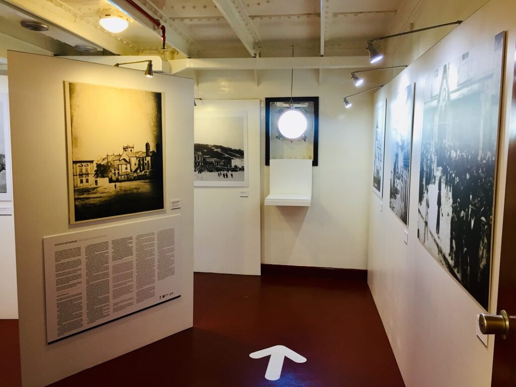 Exposição no Centro de Memória, Identidade e Imagem no Navio Gil Eannes