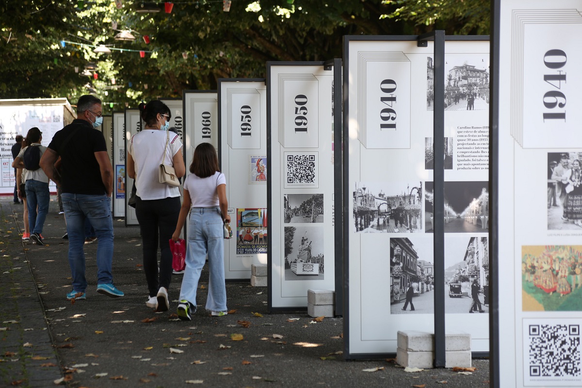 “QR Codes” espalhados por Viana do Castelo mostram Romaria da Senhora d`Agonia