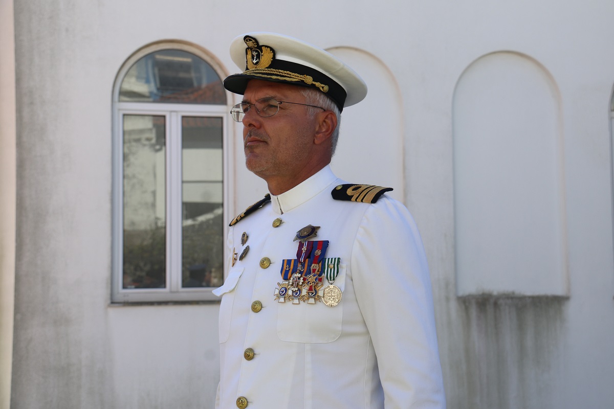 Capitão-de-fragata Silva Lampreia assumiu comando da capitania e Polícia Marítima de Viana do Castelo