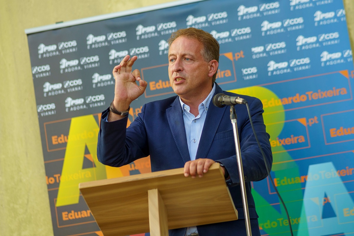 Autárquicas: Eduardo Teixeira promete “aliviar IRS às pessoas do concelho de Viana do Castelo”