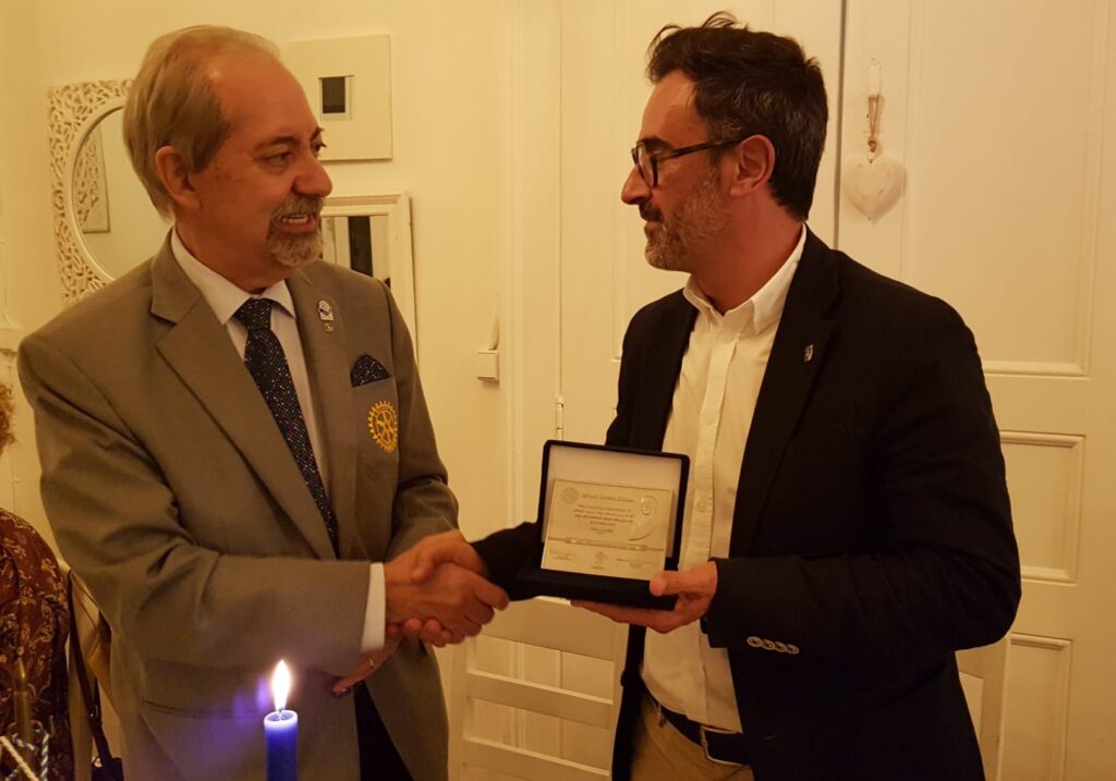 Rotary Club de Caminha recebeu o Governador Fernando Nogueira