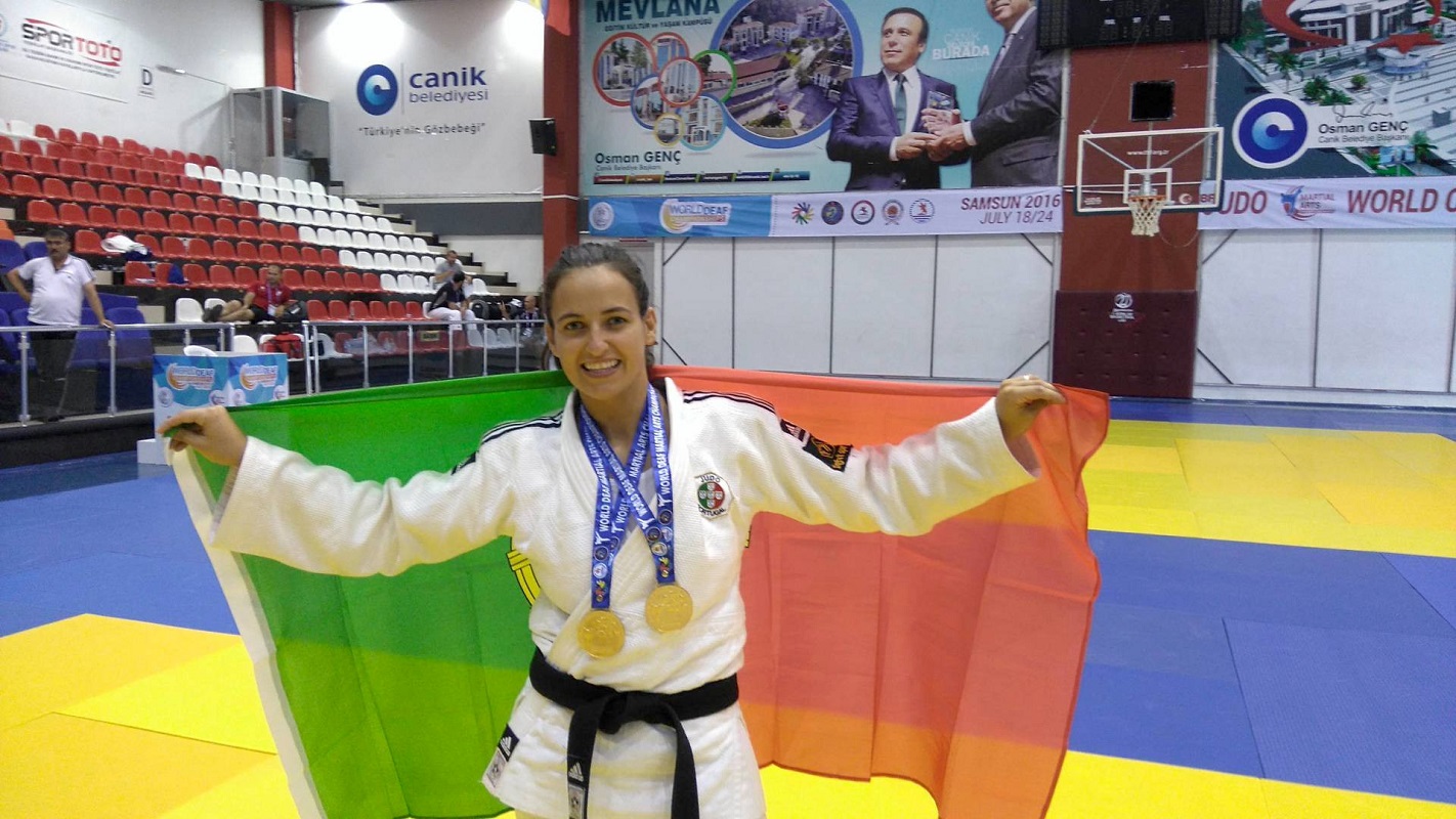 Judo: Joana Santos sagra-se campeã em -57 kg nos Mundiais para surdos