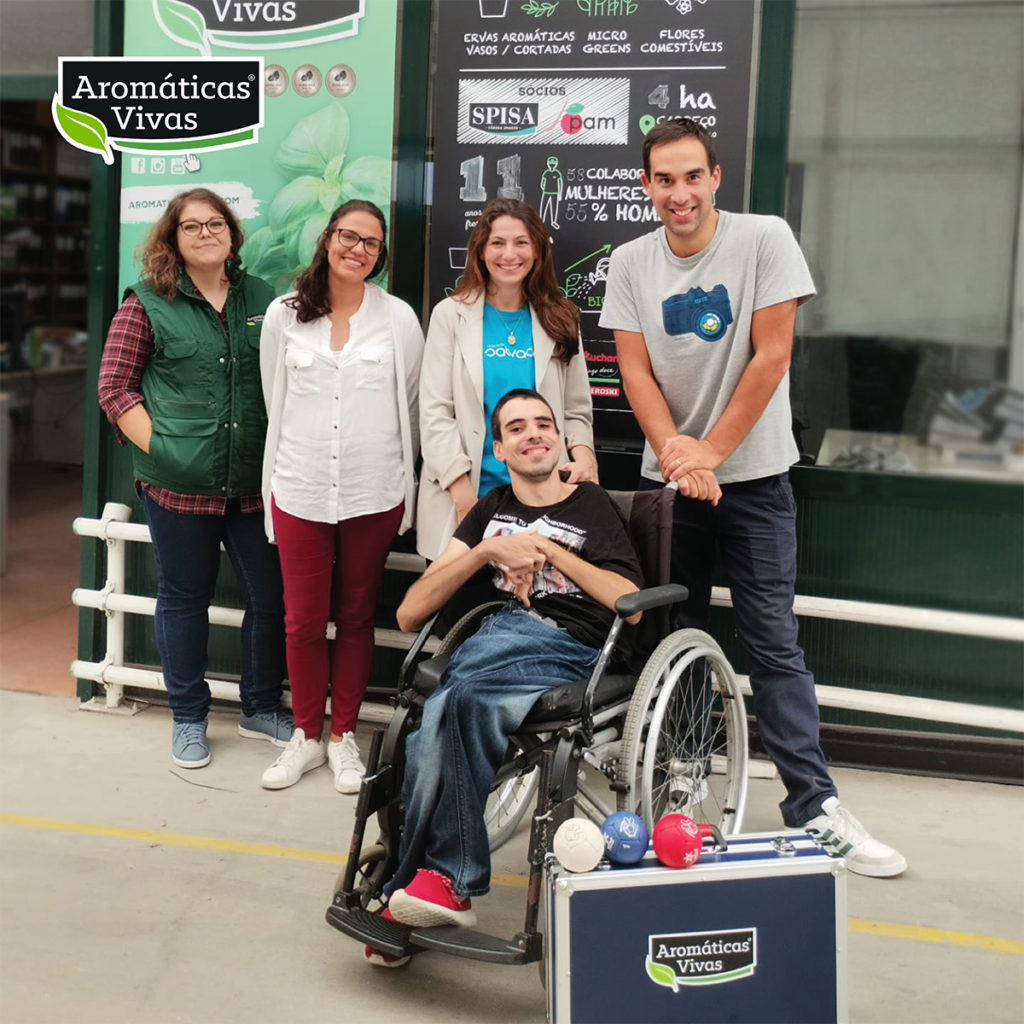 Campeão de Boccia patrocinado por empresa vianense