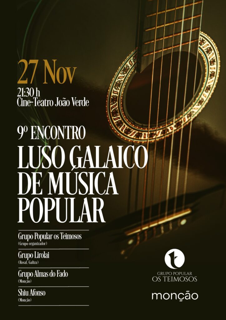 Monção organiza 9º Encontro Luso Galaico de Música Popular