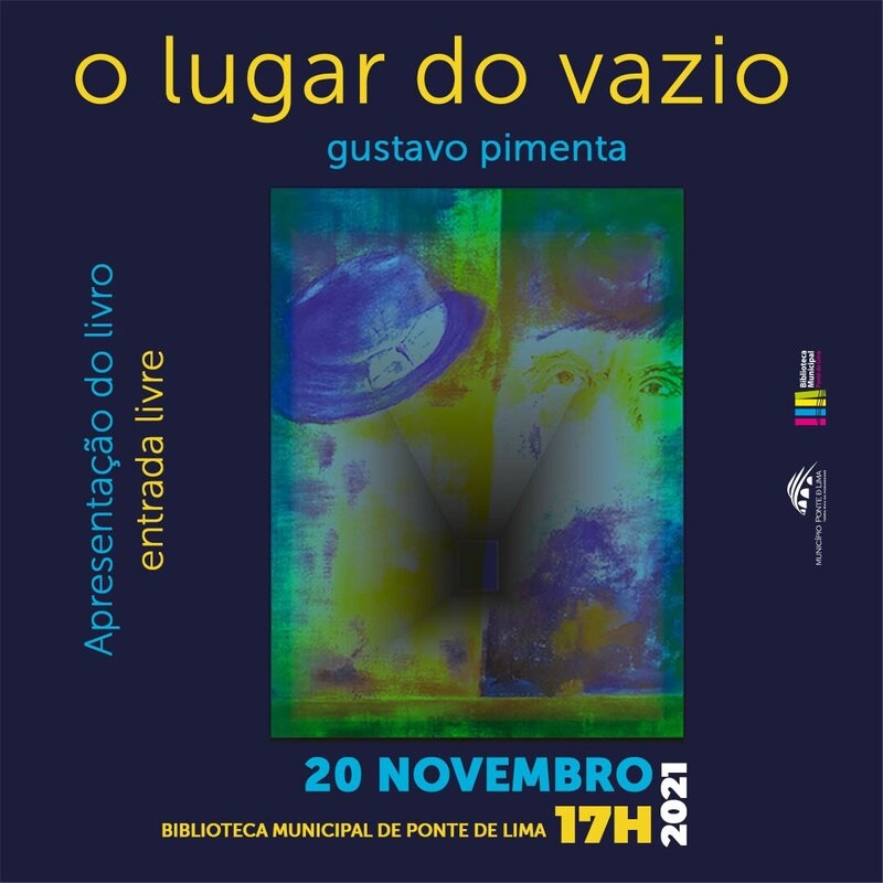 Ponte de Lima: Livro “o lugar do vazio” de Gustavo Pimenta lançado dia 20