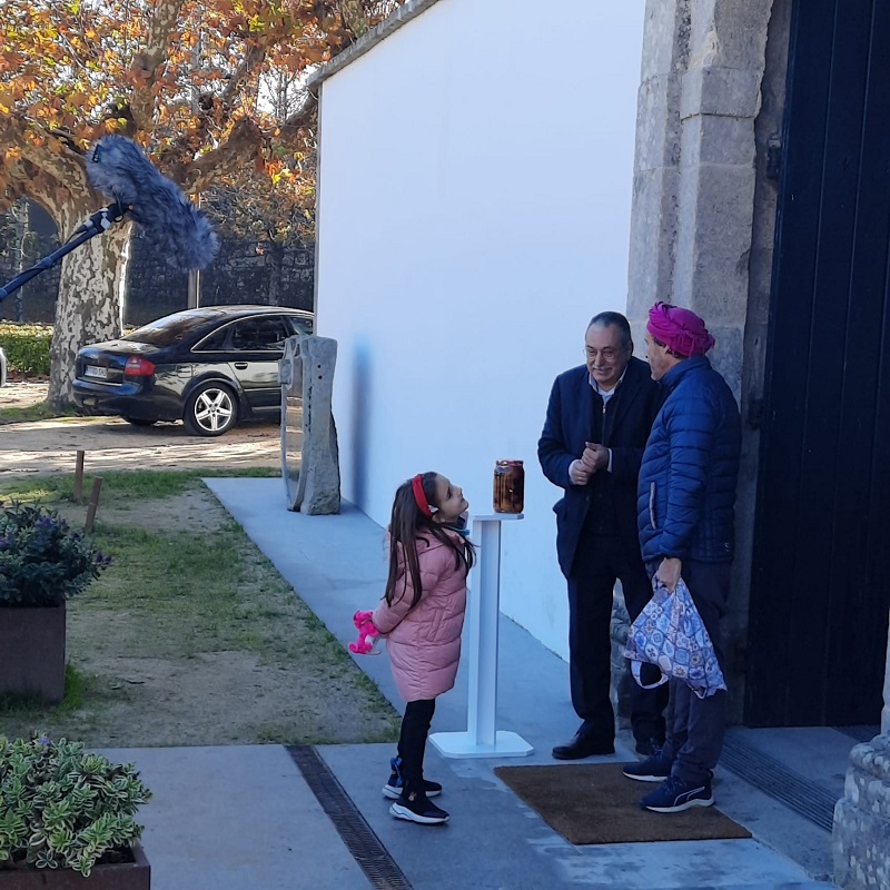 Chef Chakall gravou programa “Educando a Noa” em Valença