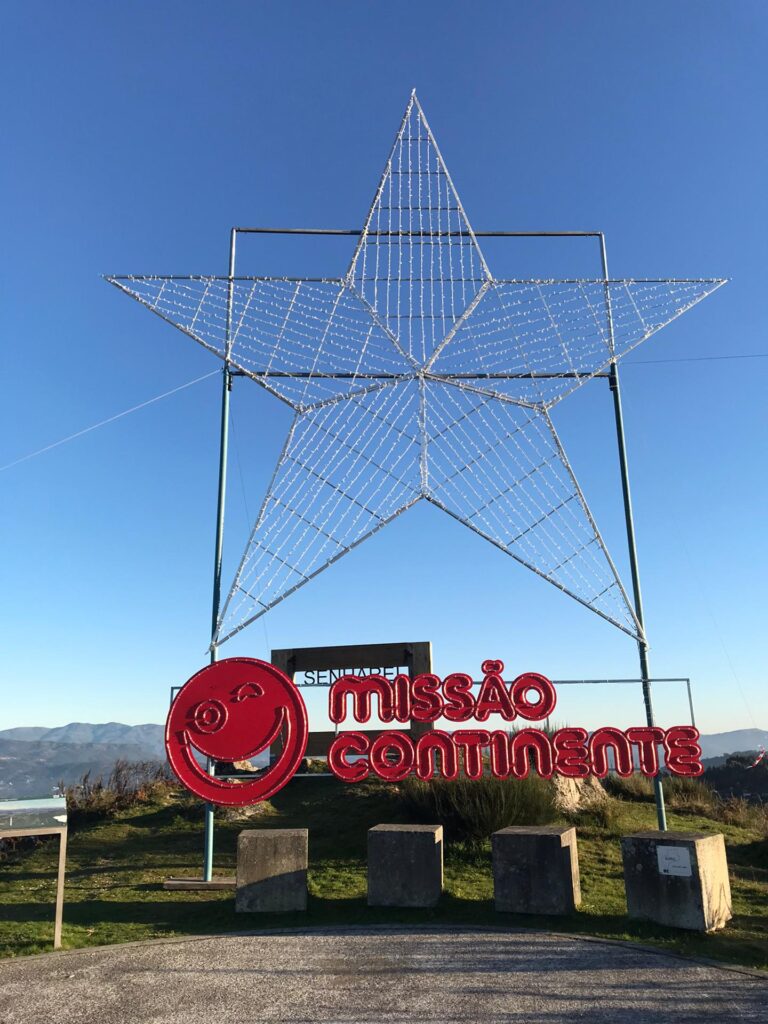 Arcos de Valdevez associou-se à campanha “Luzes com Presença’ com estrela gigante