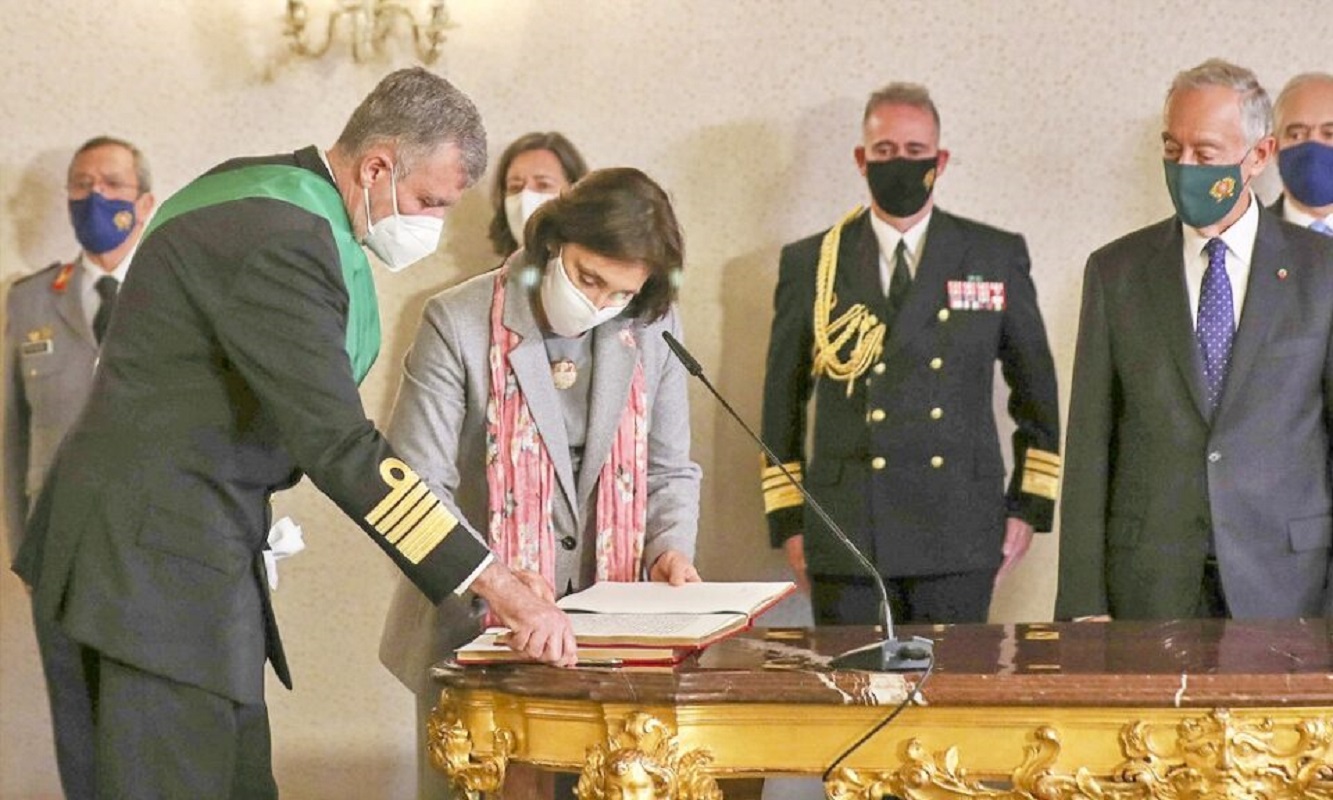 Marcelo deu posse a almirante Gouveia e Melo como Chefe do Estado-Maior da Armada