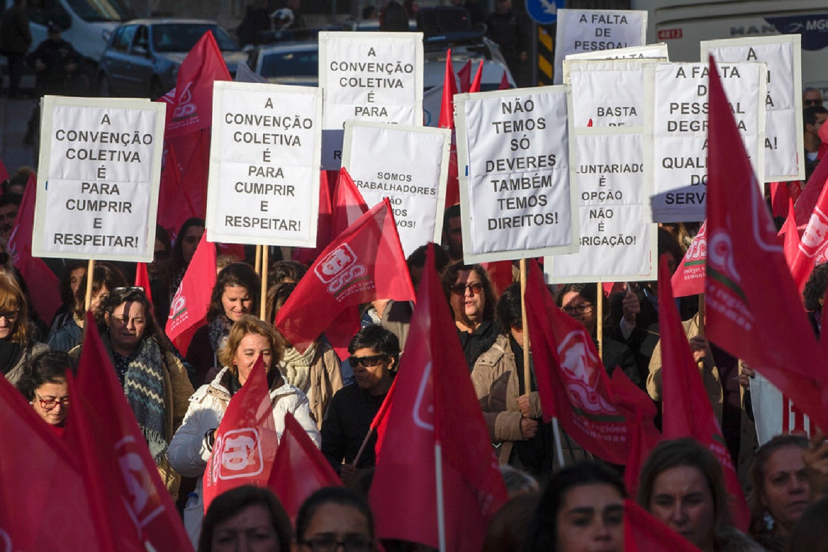 Trabalhadores das instituições de solidariedade em luta por melhores salários