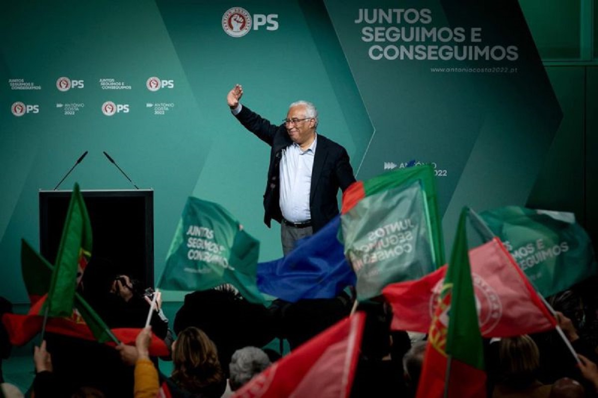 Legislativas: PS vence eleições com maioria absoluta