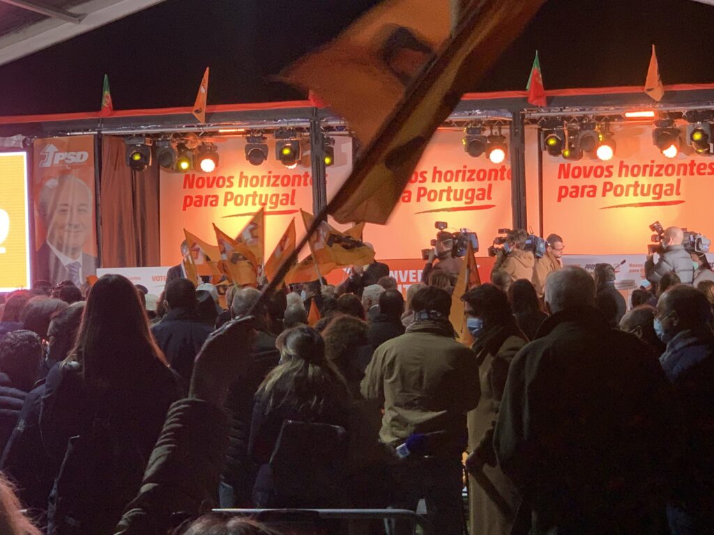 Caravana social-democrata de passagem por Viana do Castelo