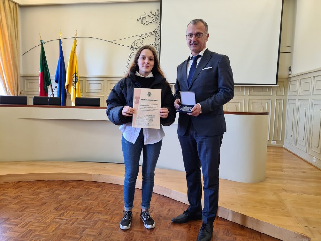 Presidente da Câmara Municipal de Cerveira felicita “melhor jovem chef do Minho”