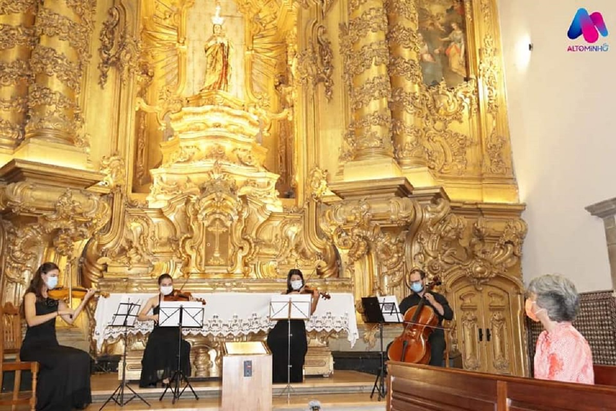 Viana do Castelo: Quarteto de Cordas Con Spirito atua sábado no Santuário de Santa Luzia