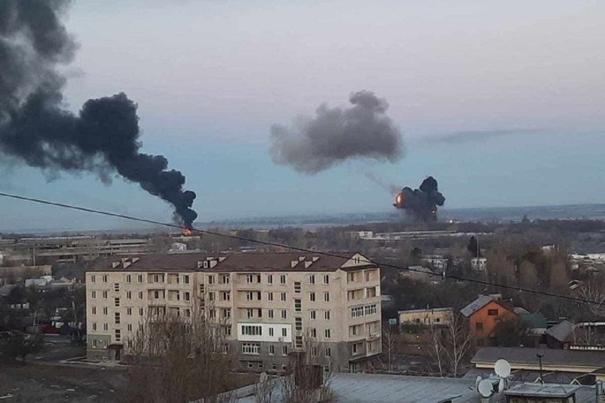 Explosões registadas em várias cidades da Ucrânia incluindo Kiev