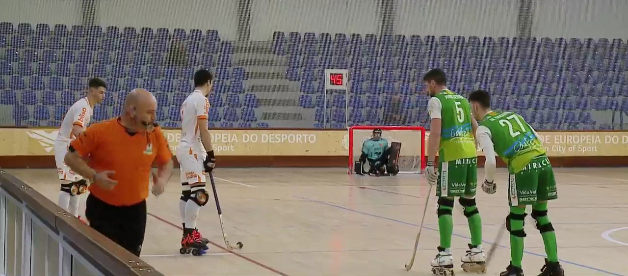 Juventude de Viana em desvantagem nos quartos de final da WS Europe de hóquei em patins