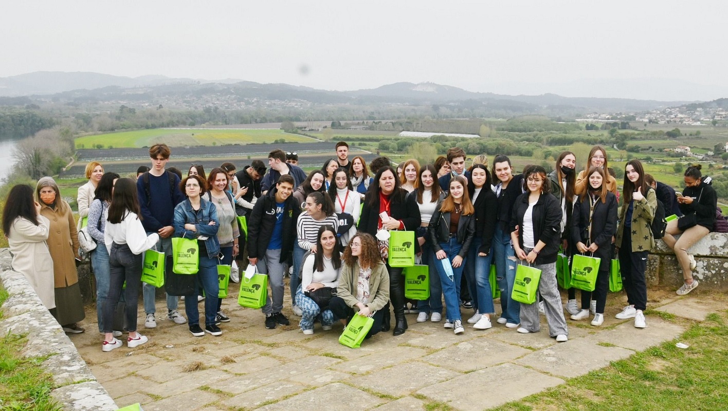 Cerca de 60 alunos de Erasmus visitaram Fortaleza de Valença