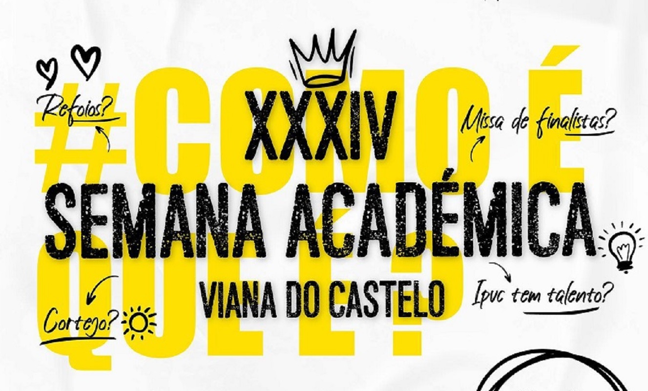 Semana Académica de Viana do Castelo realiza-se de 13 a 19 de maio
