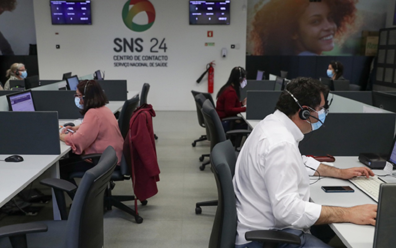 Linha SNS 24 atingiu valor recorde de mais de 5 milhões de chamadas no 1.º trimestre
