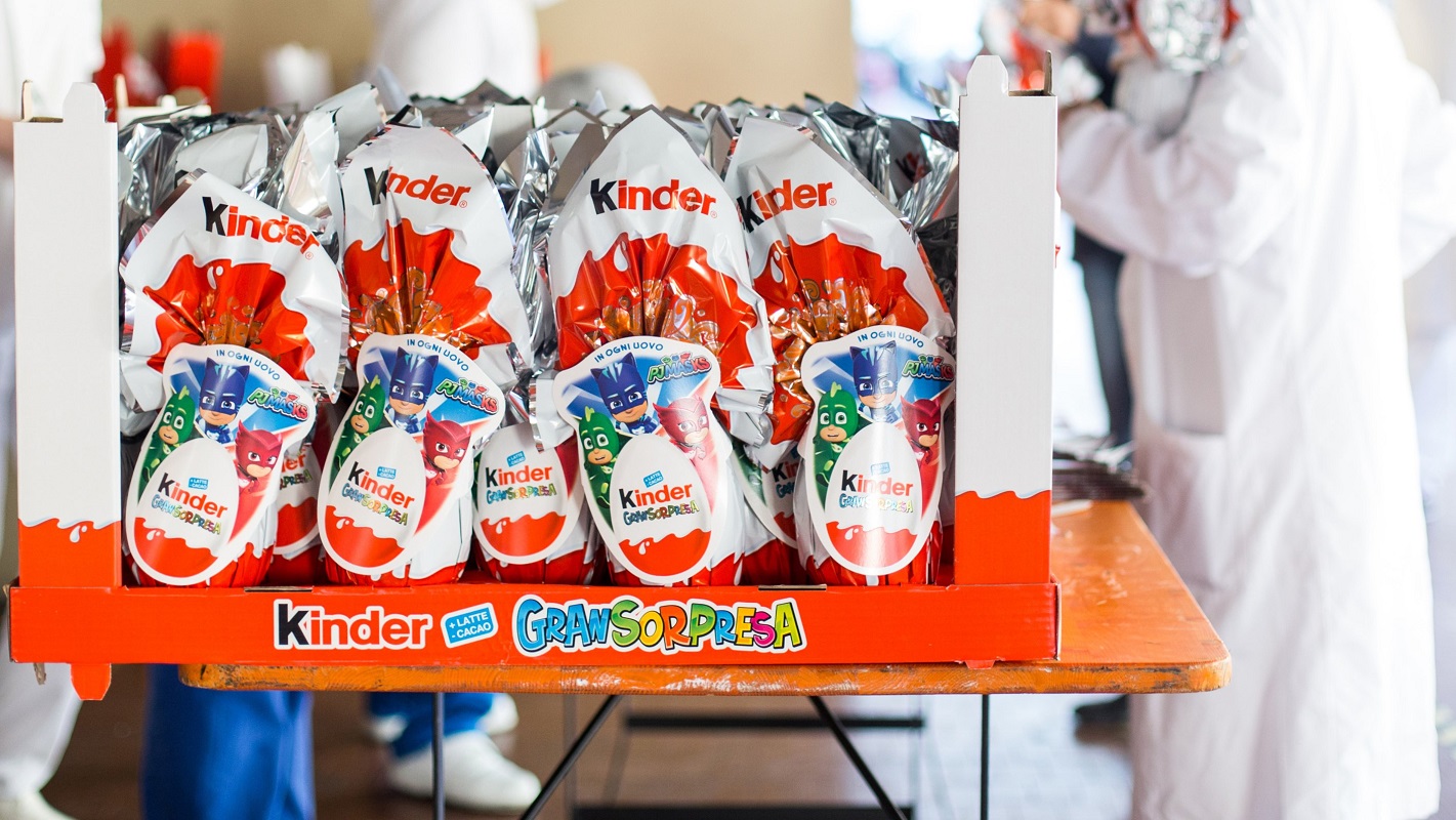 Lotes de chocolates Kinder contaminados não vieram para Portugal