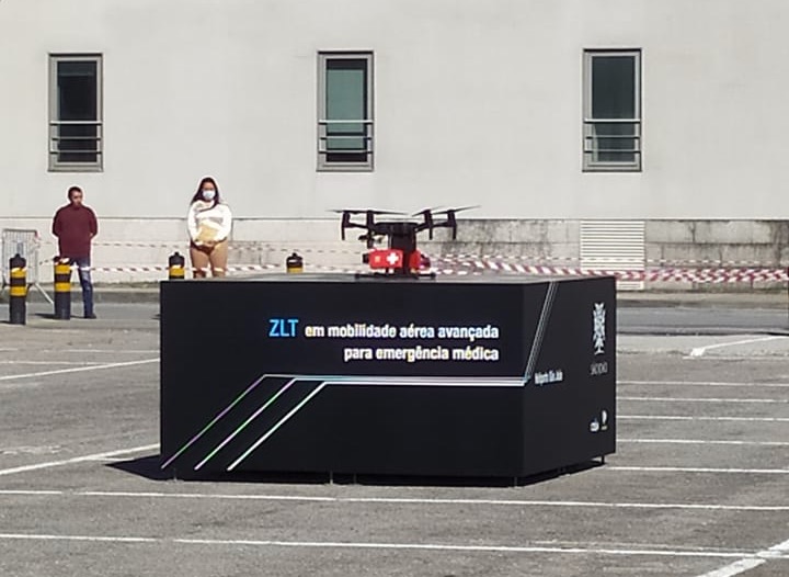 Drone a transportar órgãos e sangue? Sim, hoje foi testado no Hospital São João