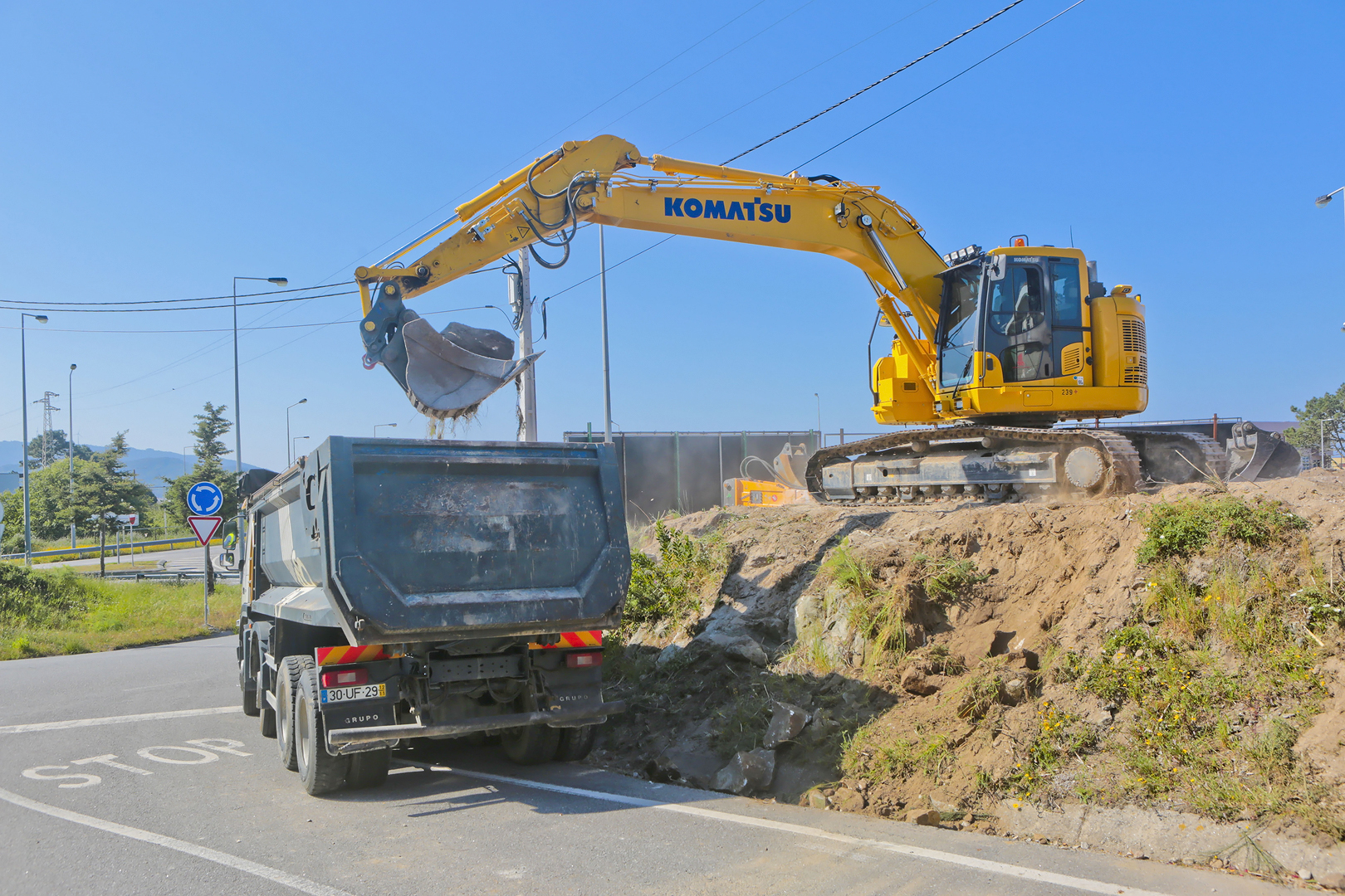 Arrancaram obras que vão acabar com o isolamento pedonal de população em Âncora