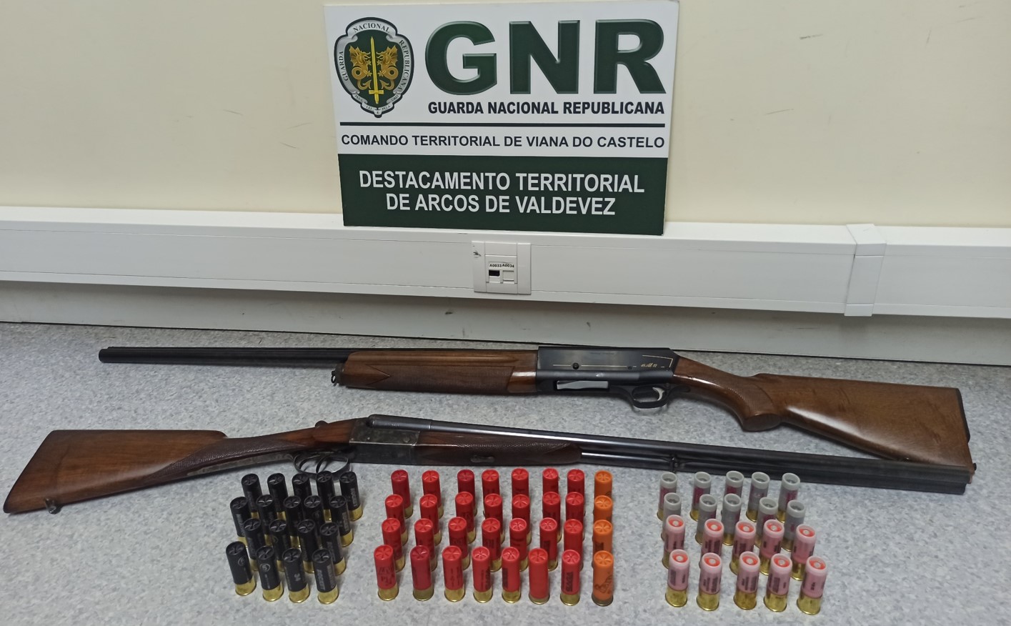 Ponte de Lima: GNR apreende duas armas em processo de violência doméstica