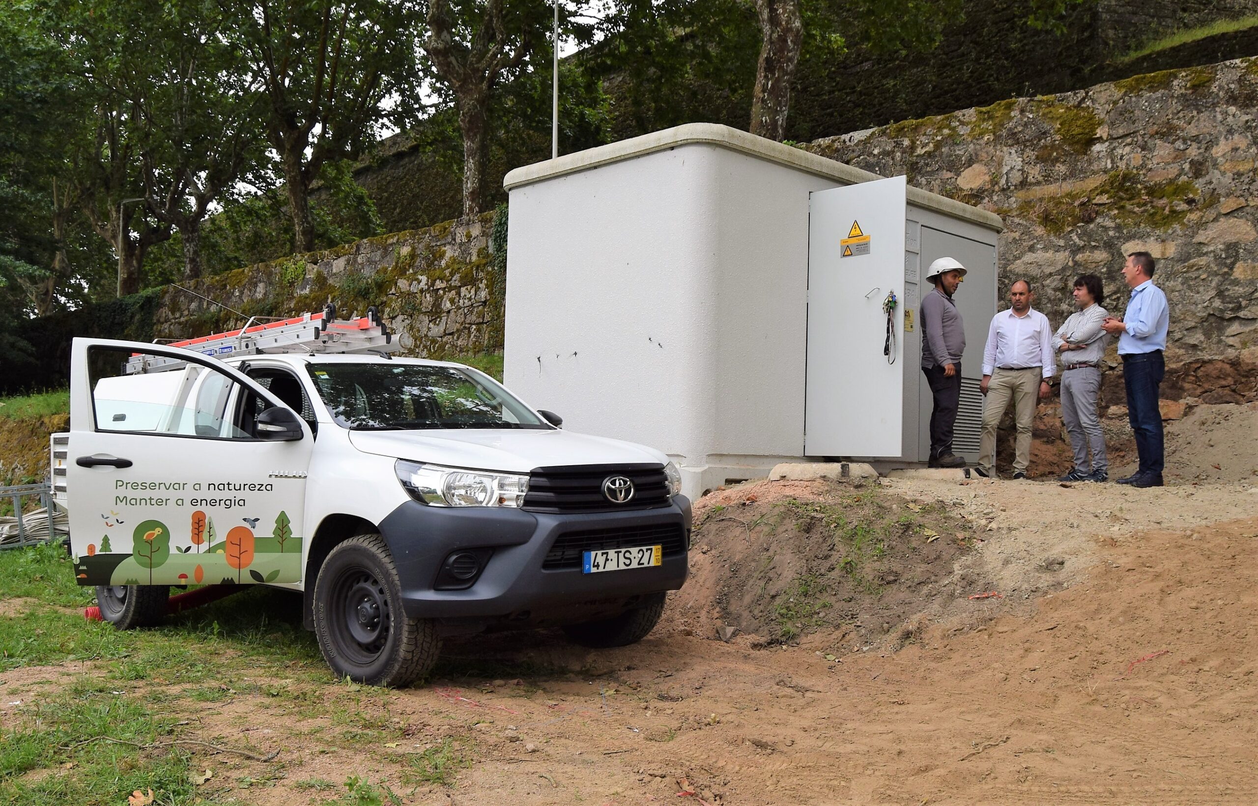 MONCÃO:  Investimento de 70 mil euros em novo Posto de Transformação no Parque das Caldas