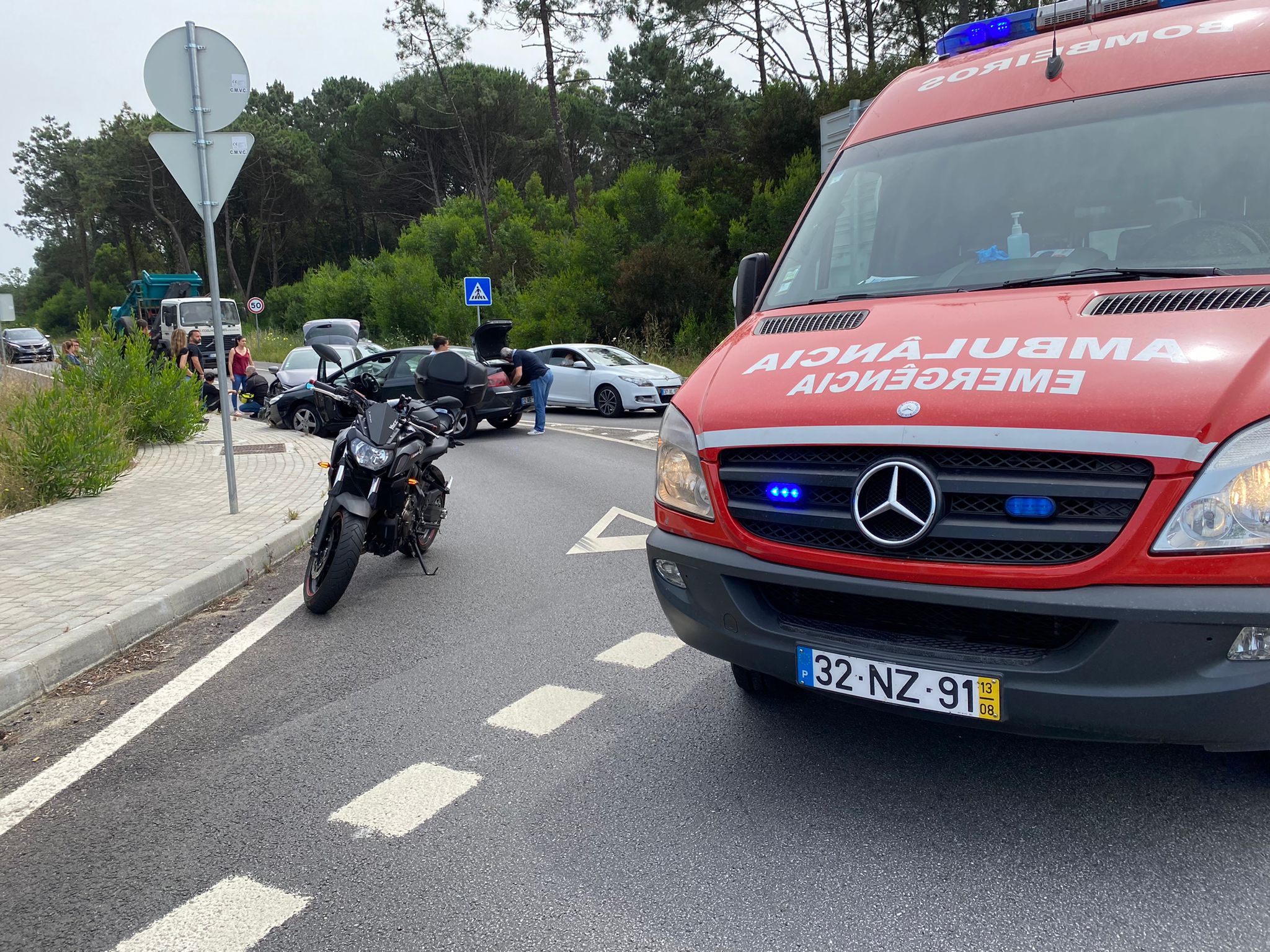VIANA: Grávida entre as vítimas de acidente em Anha