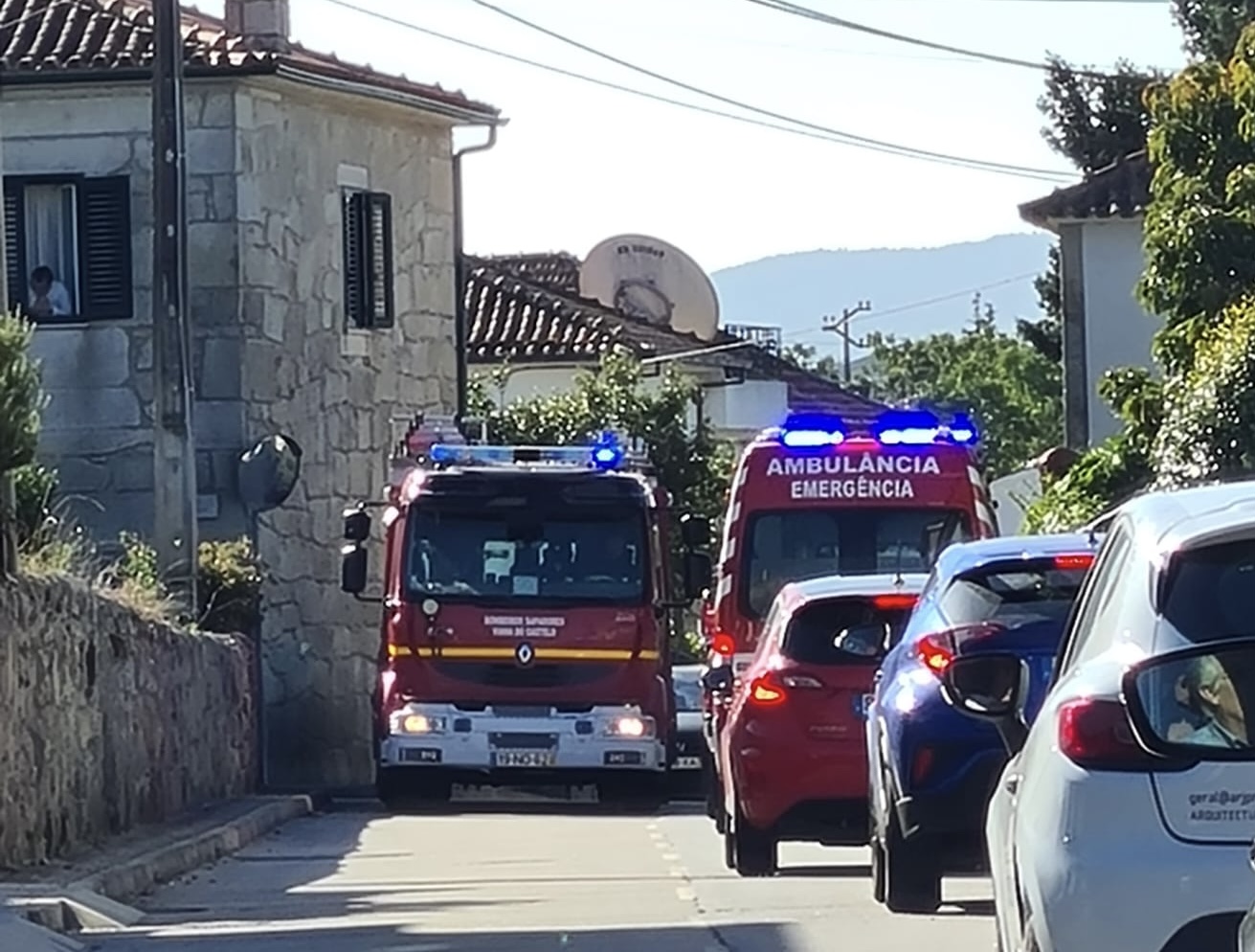 VIANA: Incêndio em anexo provoca um morto em Anha