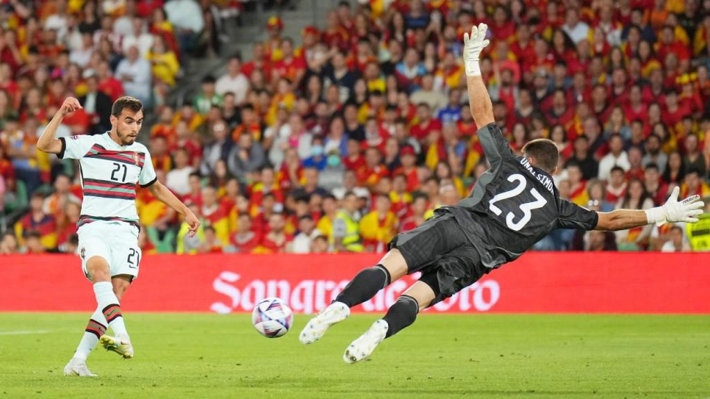Liga Nações: Portugal empata com a Espanha com golo do guerreiro Ricardo Horta
