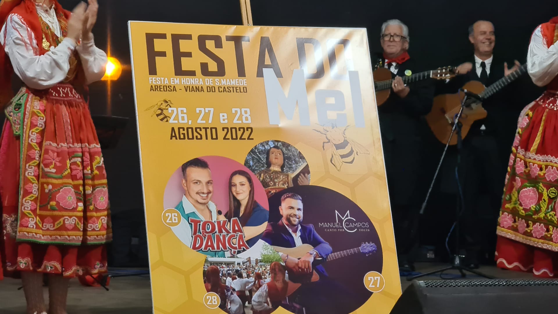 VIANA: Festa do Mel da Areosa em honra de São Mamede já tem cartaz